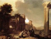 BREENBERGH, Bartholomeus The Prophet Elijah and the Widow of Zarephath oil painting artist